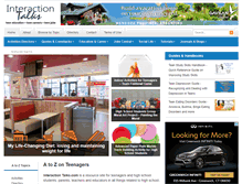 Tablet Screenshot of interactiontalks.com